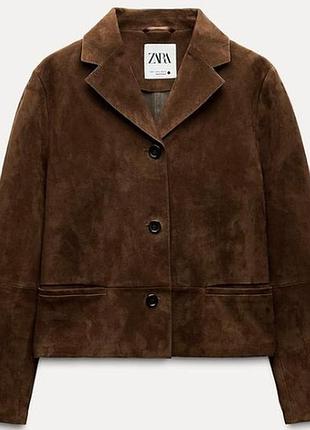 Піджак жакет замшевий zara