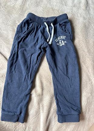 Спортивні штани джогери mothercare для хлопчика 💙