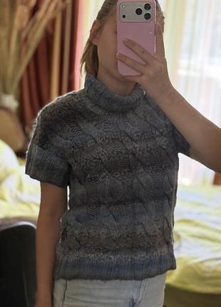 Жіночий вовняний светр 5