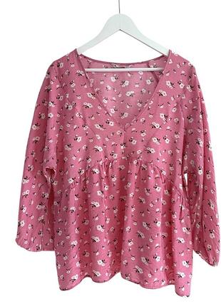 Стильна рожева блуза, xl xxl