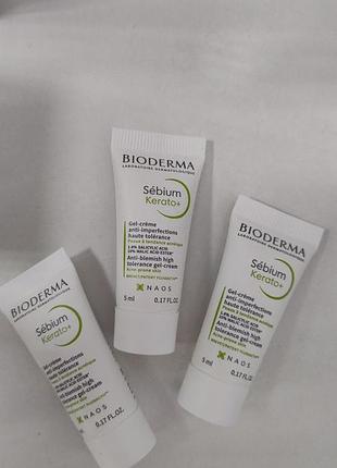 Bioderma sebium kerato+ крем-гель для проблемної шкіри
