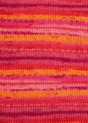 Носочная пряжа drops fabel - print, 310 sunset