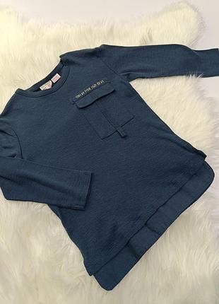 Дитяча кофта реглан для хлопчика з кишенею zara 2-3 роки