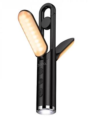 Фонарик hoco hx13 кемпинговый 1200mah/3w с сигналом sos