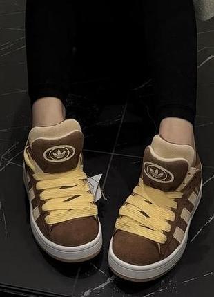 Нові коричневі adidas campus 00s originals jq8318,  39 розмір