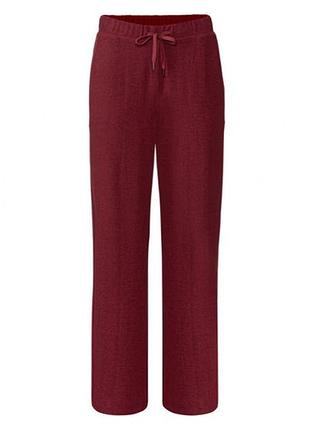 Спортивные штаны джоггеры с карманами для женщины esmara lycra® 426521 бордовый