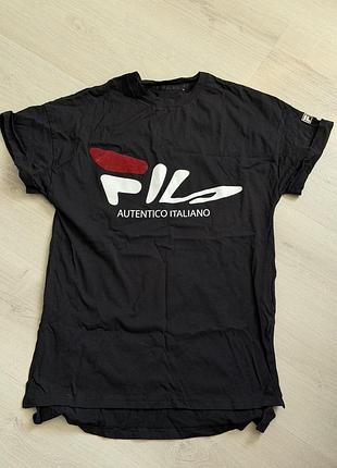 Футболка подовжена fila