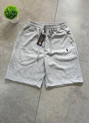 Шорти чоловічі polo ralph lauren сірі бавовняні розмір l