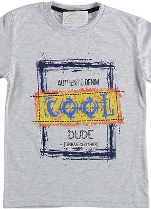 Футболка для мальчиков cool dude размер 146-152 рост ,турция 152