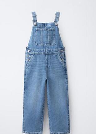 Джинсовый комбинезон zara