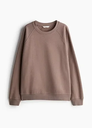 Кофейний світшот від h&m