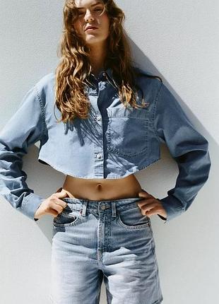Джинсові шорти zara