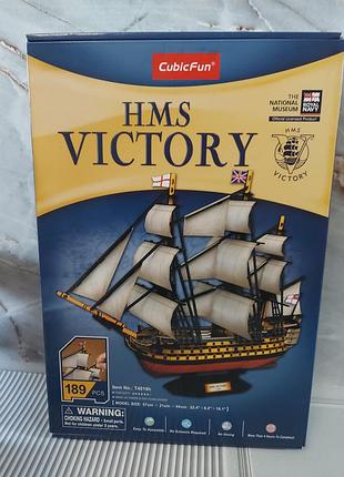 Розвиваючий 3d пазл корабель hms victory