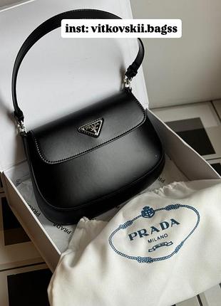 Сумочка cleo lacquered leather mini bag black💋
