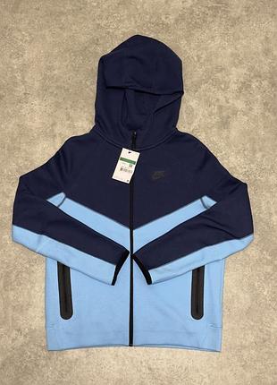 Оригінальне зіп-худі nike tech fleece kids розміру xl ( дорослий xs-s ) на зріст 158-170 см