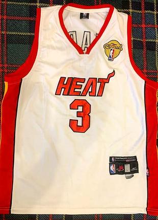 Баскетбольна майка маямі гіт (хіт) (miami heat) двейн вейд dwyane wade 3, розмір: l