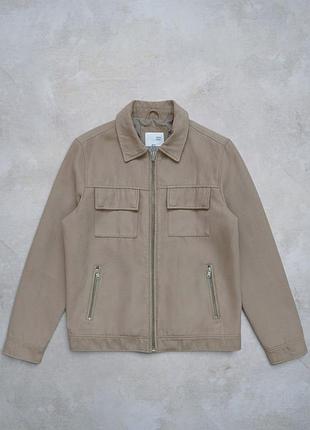 Куртка штучна замша bershka × zara