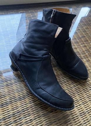 Шкіряні ботильйони shoe cavour made in italy,оригінал,