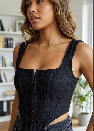 Топ женский корсетный stradivarius