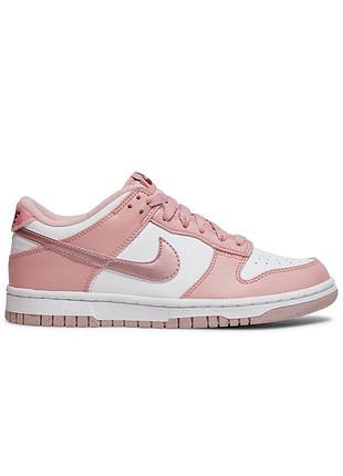 Кросівки жіночі nike dunk low gs "pink velvet".розмір: 36;36,5;38,5;39.матеріал:шкір зам
