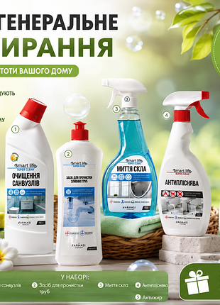 Набір для оселі бюджетна чистота