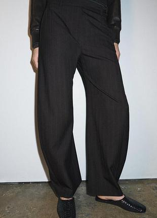 Штани в смужку zara - s, m, l, xl