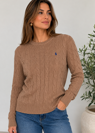 Жіночий джемпер, бавовняний светр polo ralph lauren