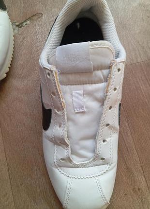 Оригинальные кожаные кроссовки nike classic cortez, размер 36.5 (23.5 см
