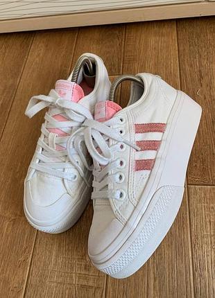 Кеди adidas nizza platform super pop