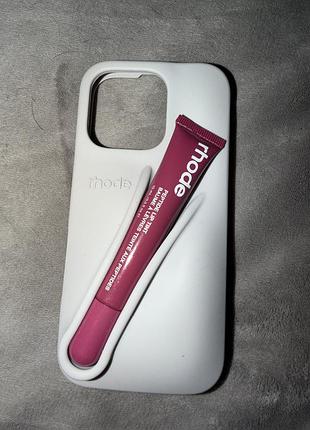 Чохол rhode + блиск в подарунок на iphone 16 pro