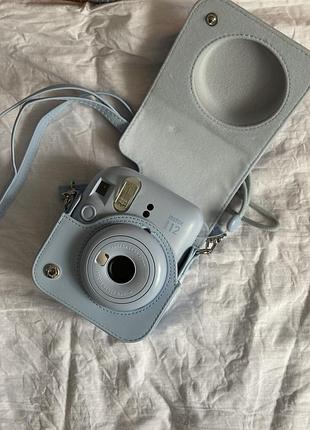 Instax mini 12 . чехол в подарок . без дефектов