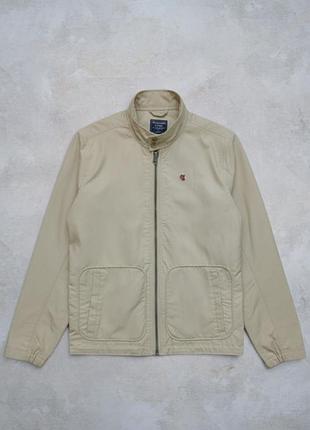 Хлопковая куртка харингтон abercrombie and fitch × polo ralph lauren × hackett
