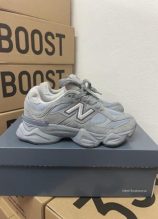 Женские кроссовки new balanсe 9060 blue gray / консультал беленс 9060 голубой серый 36 37 38 39 40 41