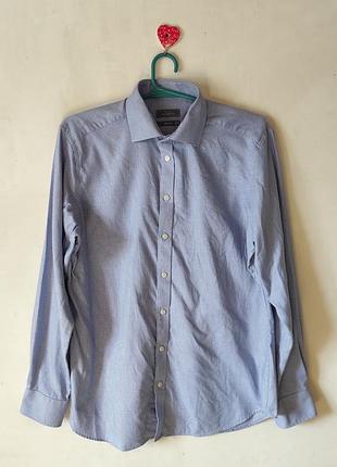 Сорочка john lewis tailored fit, 100% бавовна, воріт 42 (16.5"), m-l