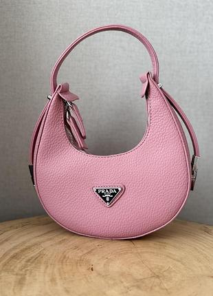 Сумочка на плече в стилі prada з екошкіри
