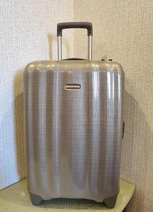 Samsonite lite-cube 65 см чемодан средний чемодан стираный купит в украине