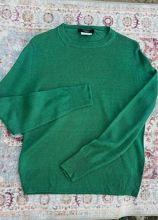 Max mara вʼязаний легкий лонгслив, зелена кофта max mara