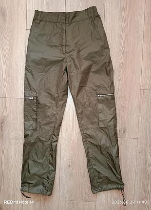 Нейлоновые брюки карго женские tally weijl