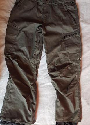 Штани сноубордичні чоловічі burton cargo pant колір олива m