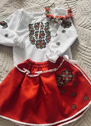 Вишиванка для дівчинки 2