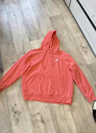 Чоловіче худі nike оригінал колір корал розмір l 48