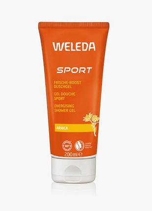Гель для душу weleda arnica gel douche sport