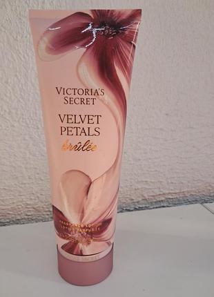 Ароматизований лосьйон для тіла victoria’s secret velvet petals brûlée fragrance lotion, 236 мл