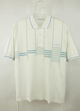 Винтажное поло футболка adidas polo shirt men's