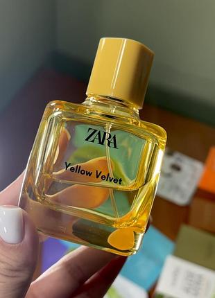 Жіночі парфуми zara yellow velvet