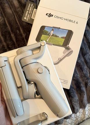 Стедікам/стабілізатор для смартфона dji mobile 6 (platinum gray)