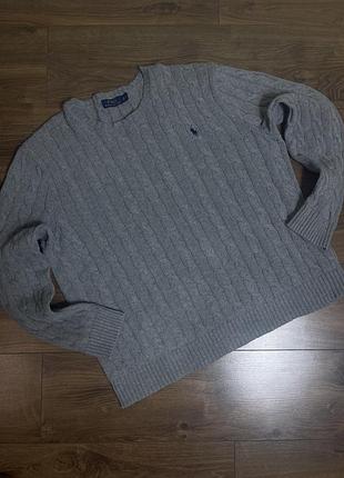 Чоловіча  вʼязаний светр polo ralph lauren