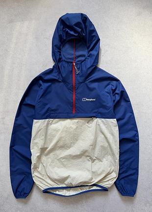 Легкий чоловічий анорак berghaus ripstop вітровка xs-s