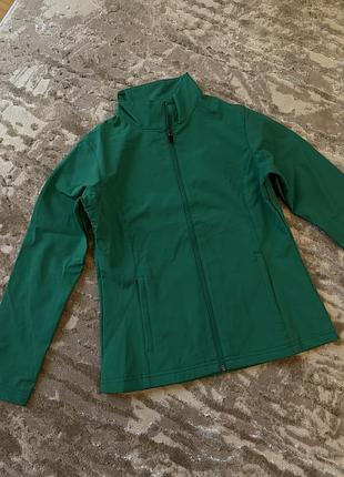 Легка куртка вітровка team 365 softshell спортивна кофта софтшел водовідштовхувальна літня весняна