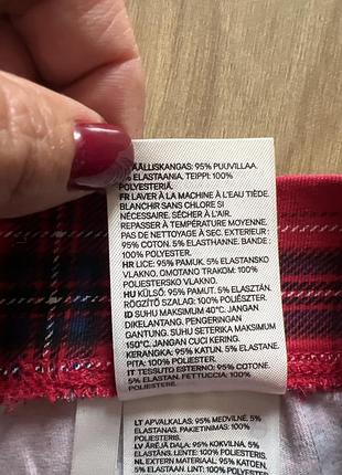 Лосіни для дівчинки в клітинку 6